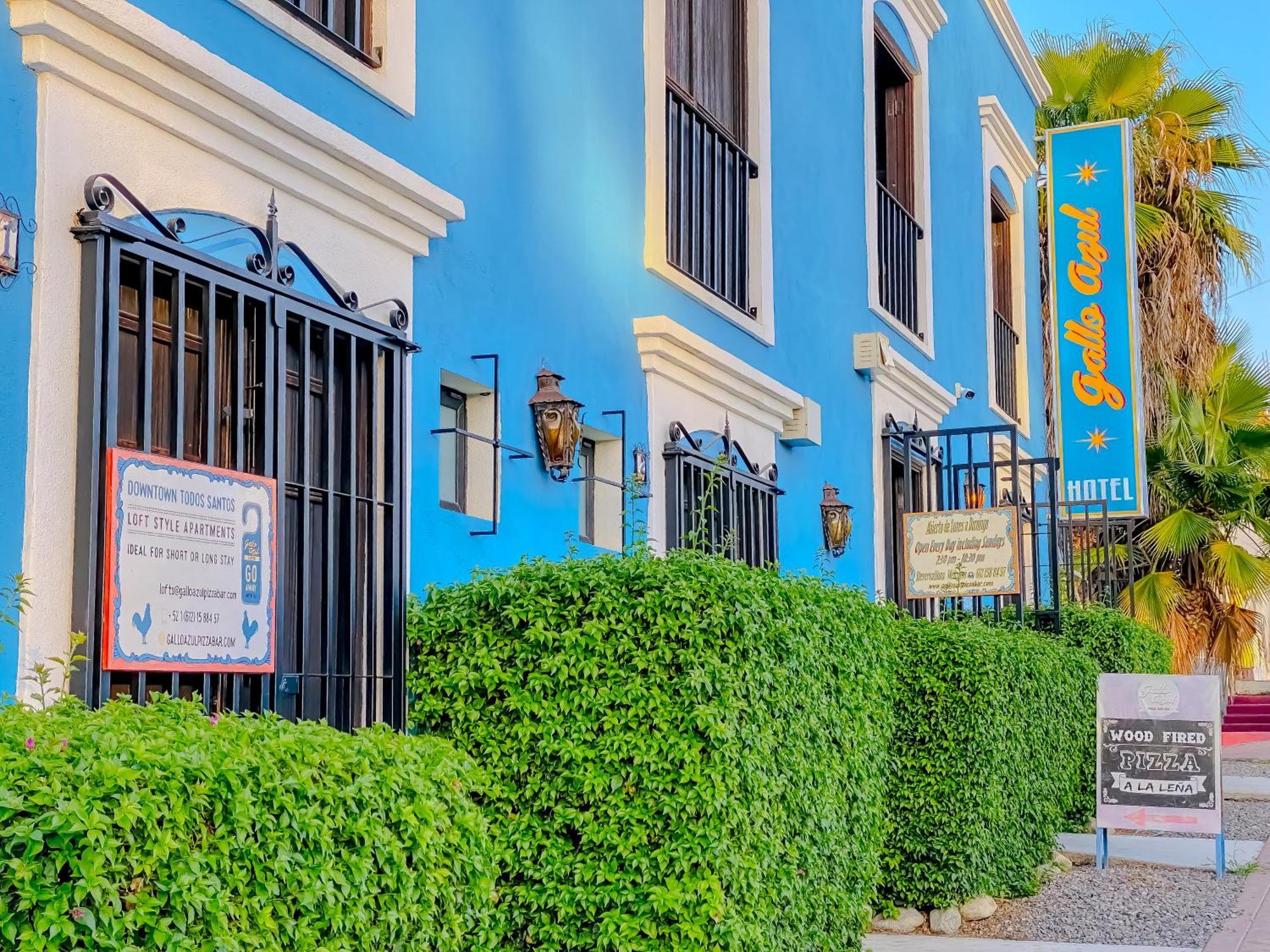 Gallo Azul Hotel, En El Corazon De Todos Santos Luaran gambar