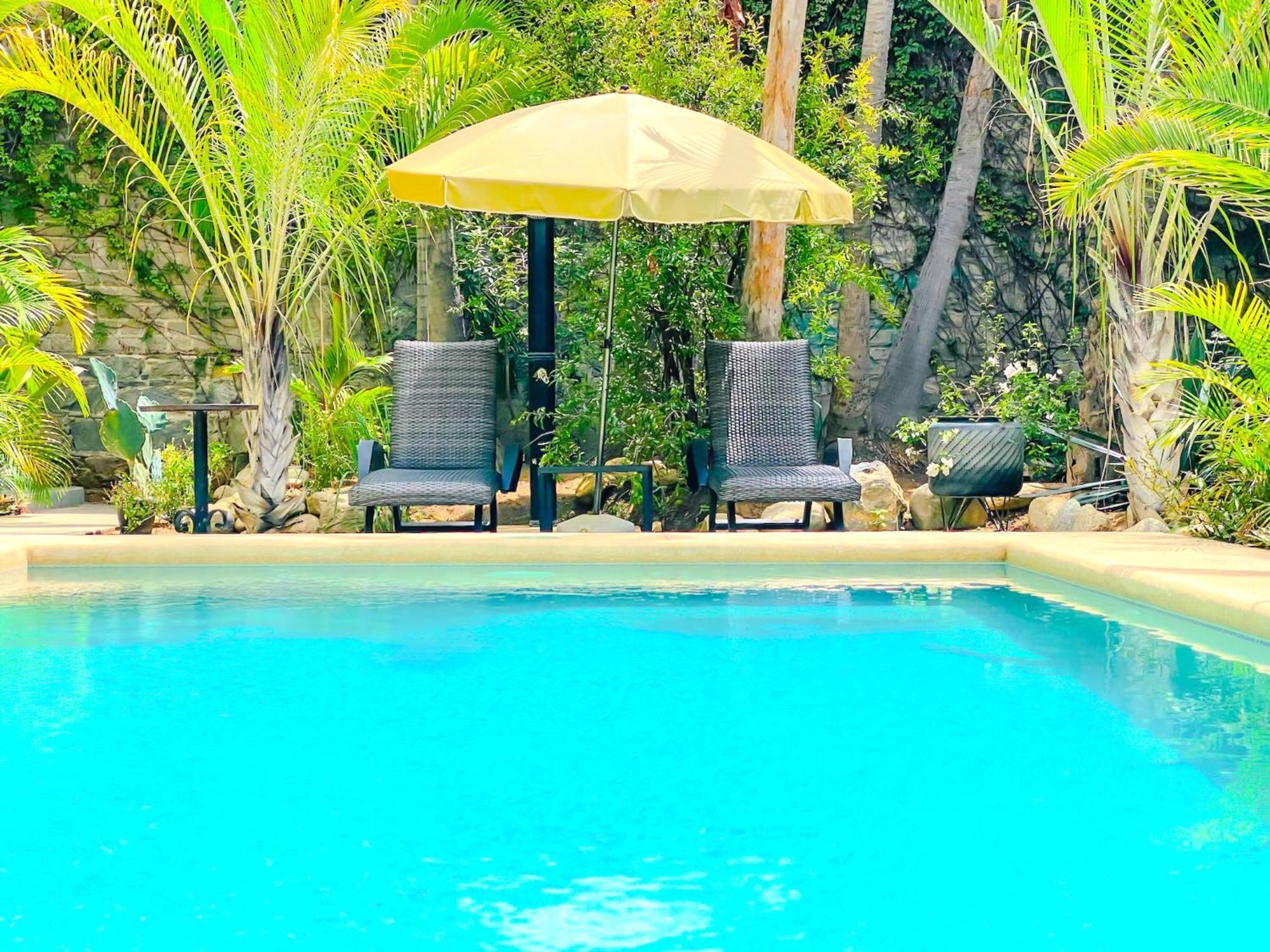 Gallo Azul Hotel, En El Corazon De Todos Santos Luaran gambar